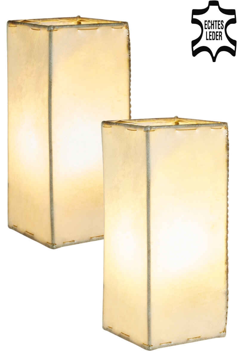 Set of 2 Janka Natural Bedside Lamps box