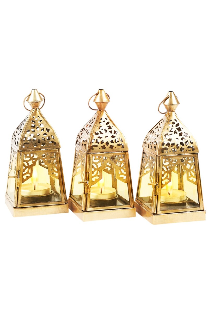 Set of 3 Oriental Lantern Decorations, B box
