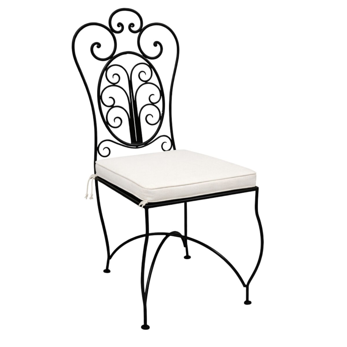 Cordoba Hand-Forged Iron Chair | Mediterranean Garden Chair