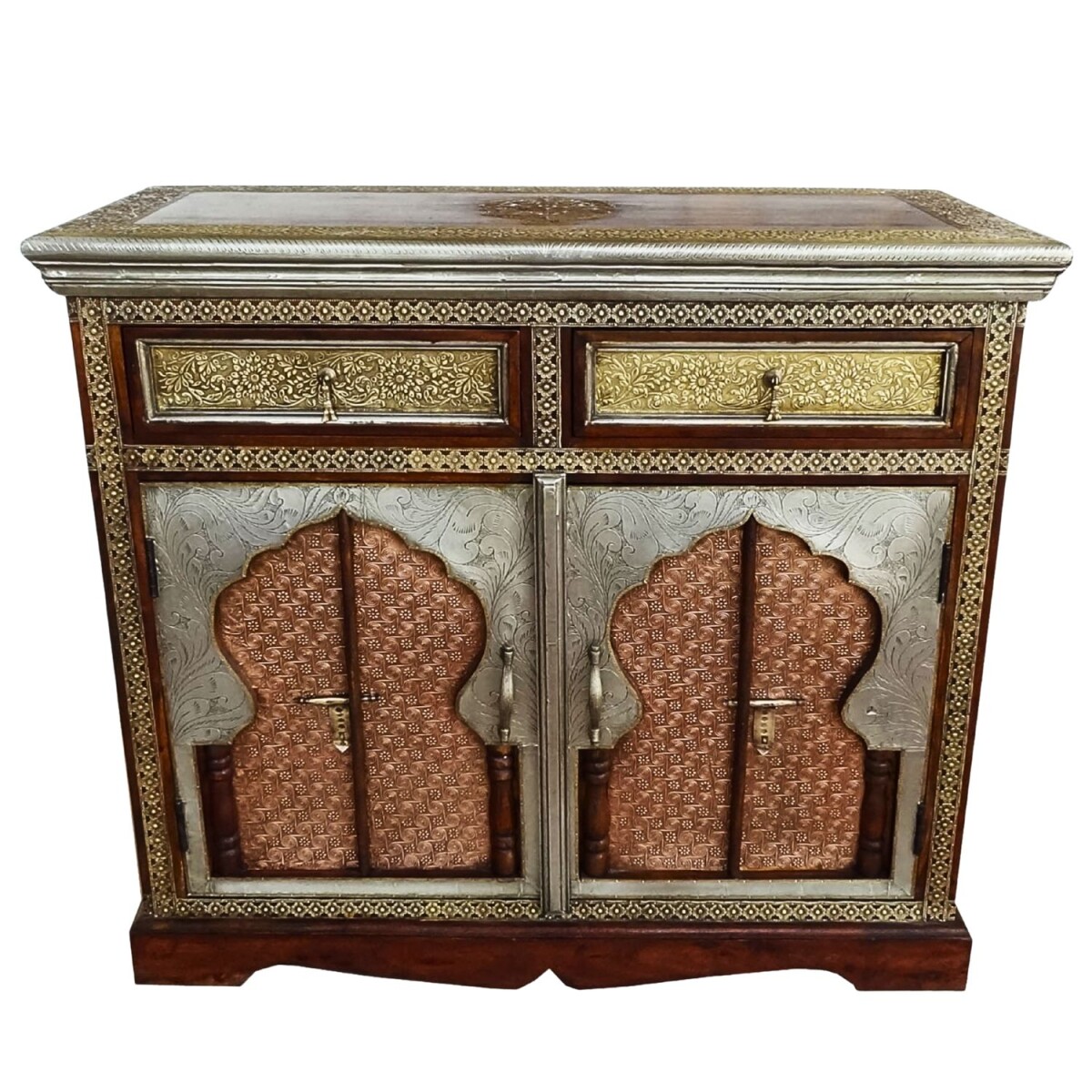 Swaran 90cm Oriental Solid Wood Chest of box
