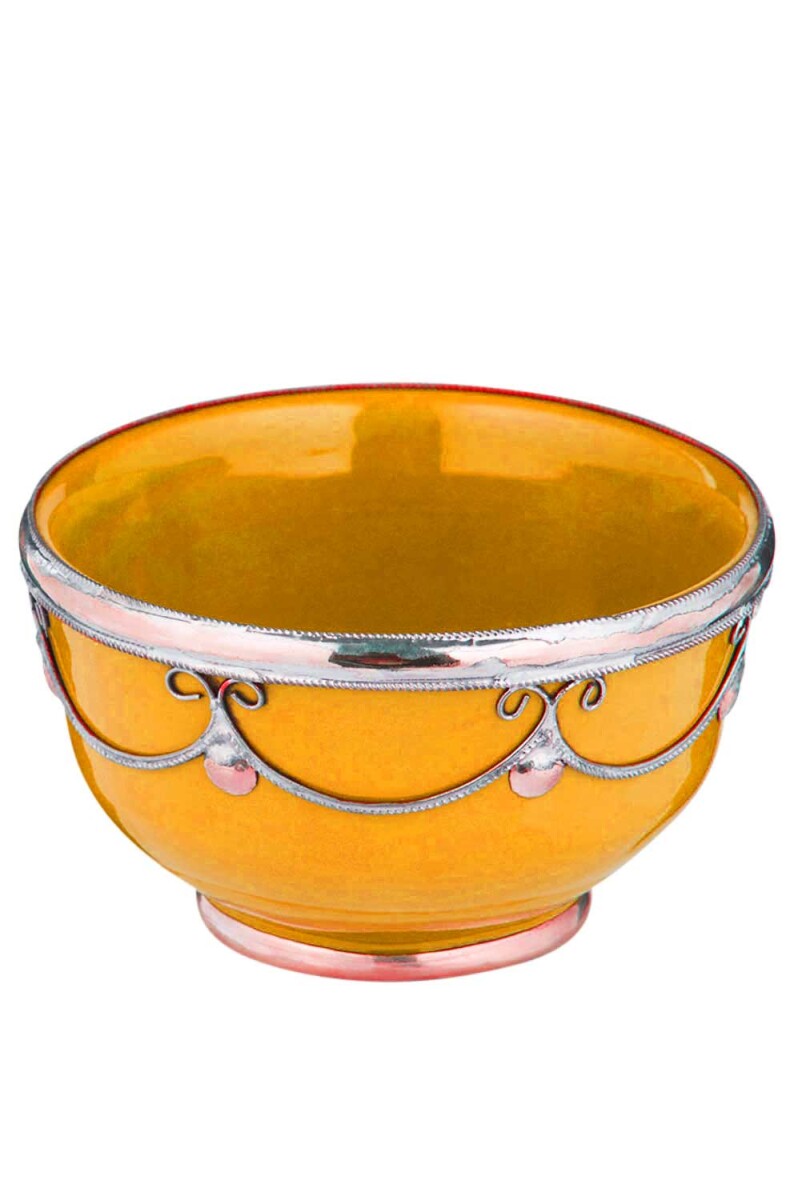 Miranda Yellow Oriental Ceramic Finger F box