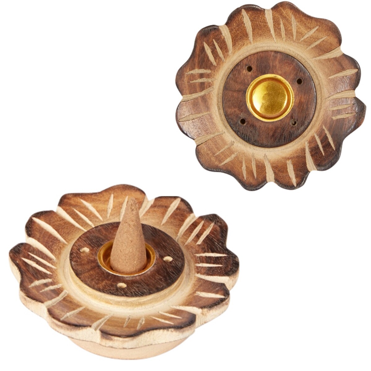 Set of 2 Warda Incense Cone Holders box