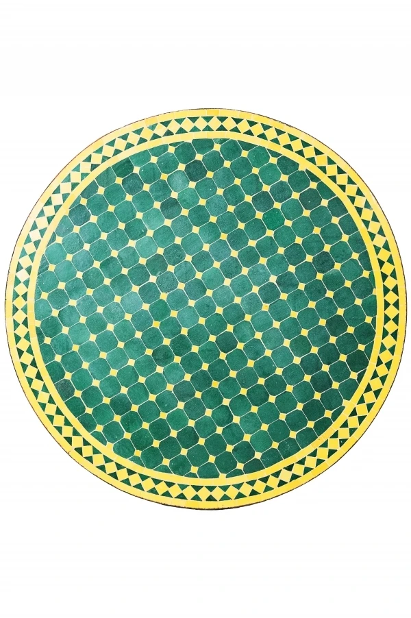 Moroccan Mosaic Table, Marrakech Green a 11_2nd