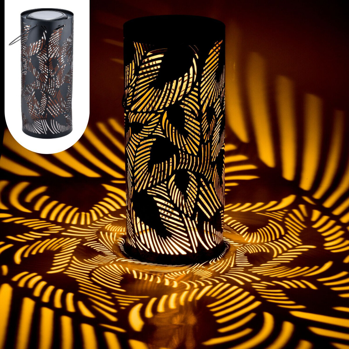 Modern Solar Lantern, Solar Lantern, Windlight Lamp, Outdoor