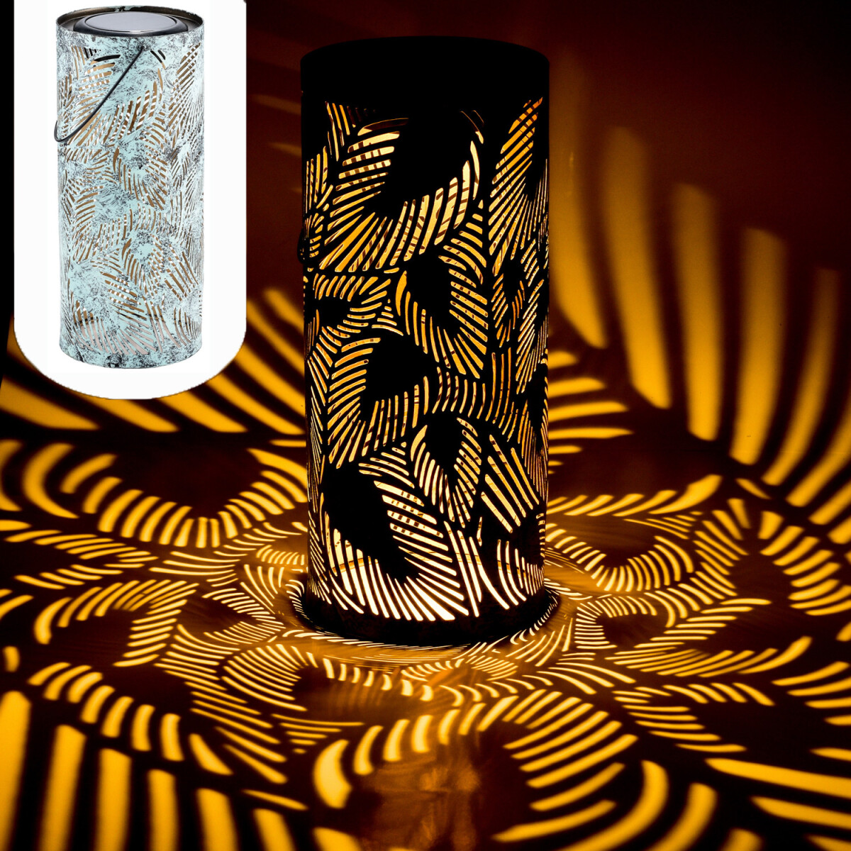 Vintage Solar Lantern, Solar Lantern, Windlight, Outdoor Lam