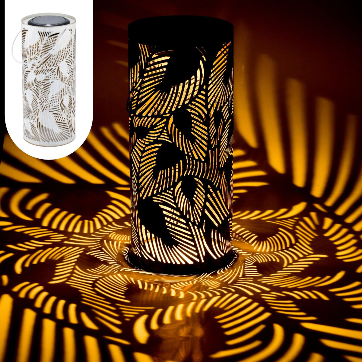 Boho Solar Lantern, Solar Lantern, Windlight, Outdoor Lamp, 