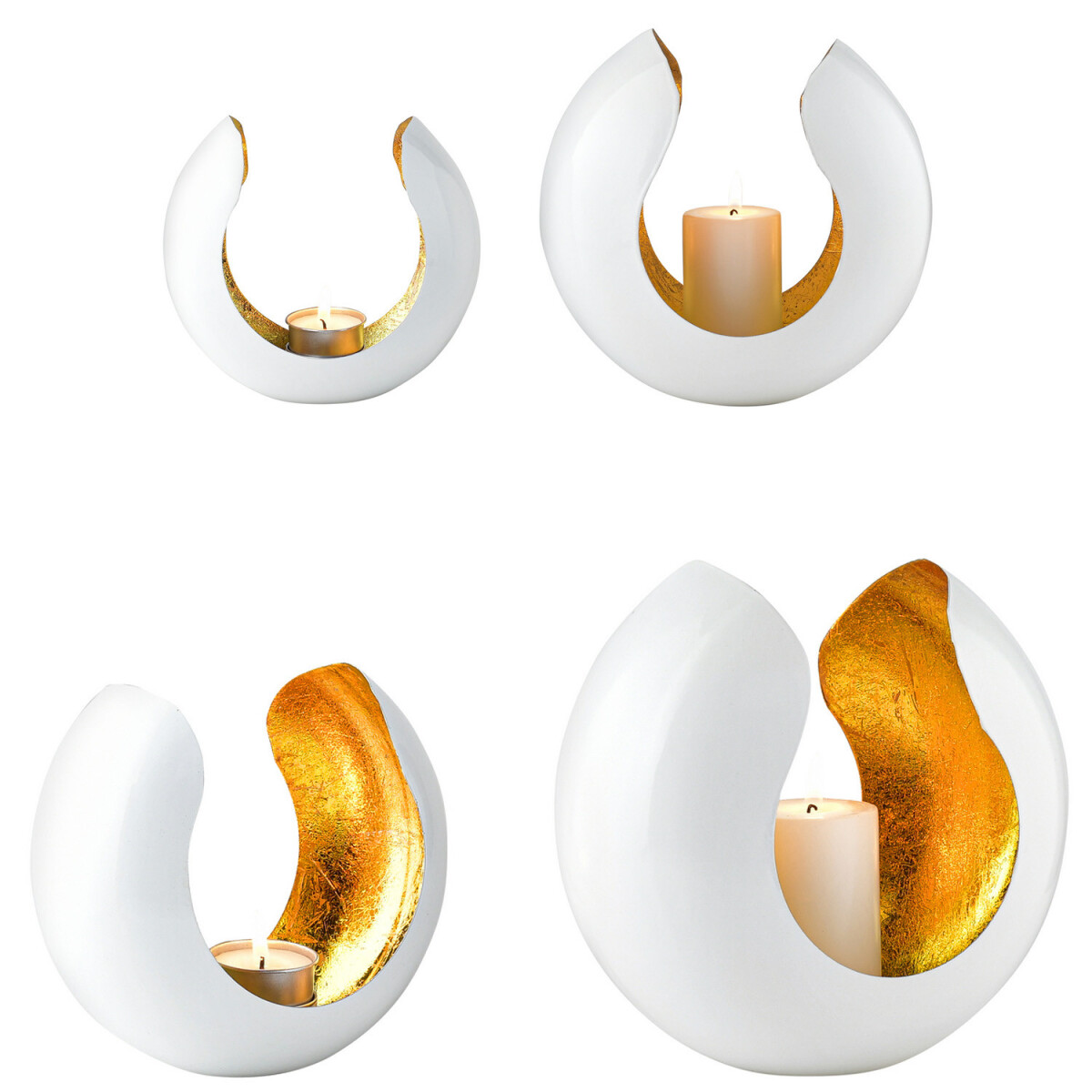 Set of 2 Decorative Aesthetic Tealight H box