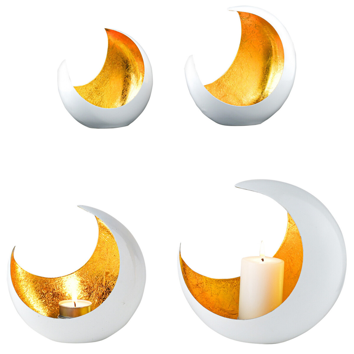 Set of 2 Decorative Aesthetic Tealight H box