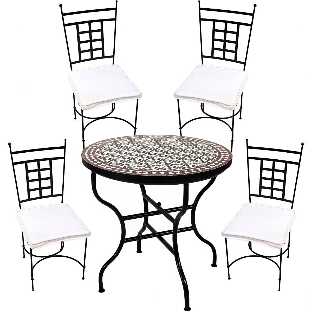 5-Piece Mediterranean-Style Garden Set & box