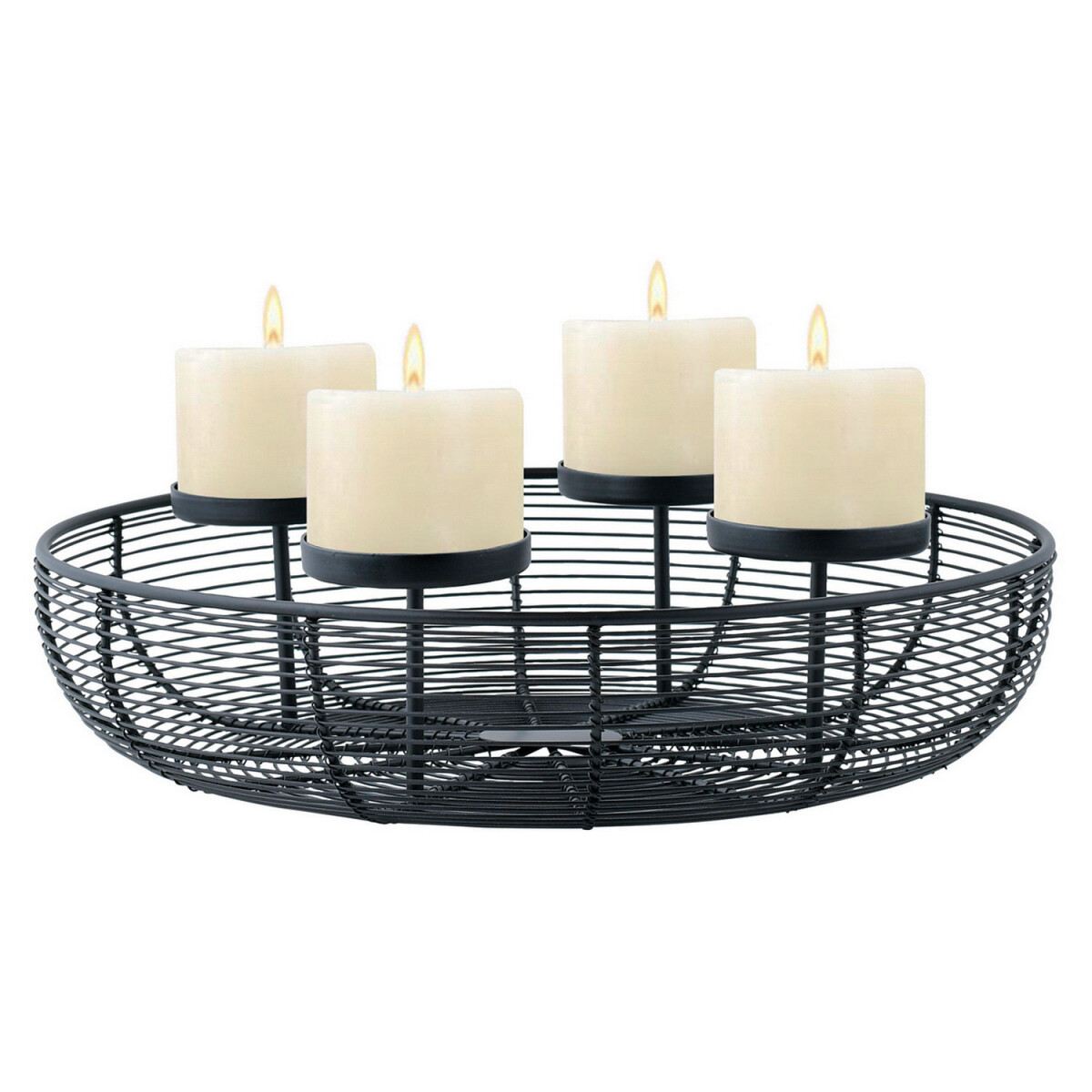 Modern Decorative Advent Wreath Candle Holder Christmas Deco
