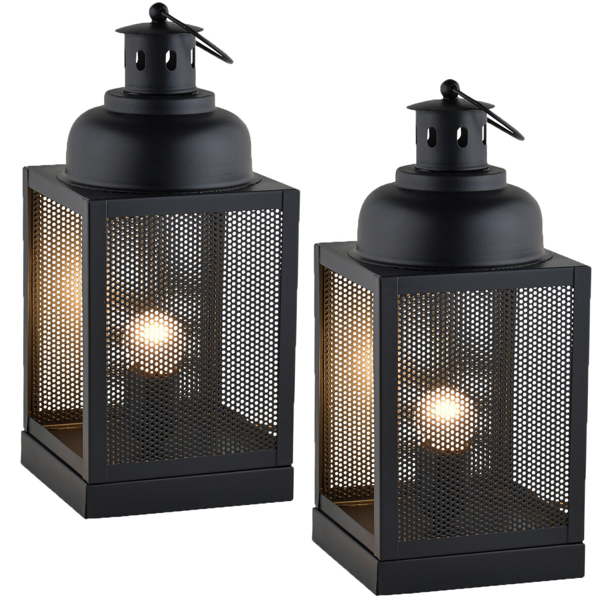 Set of 2 Modern Table Lamps / Bedside La box