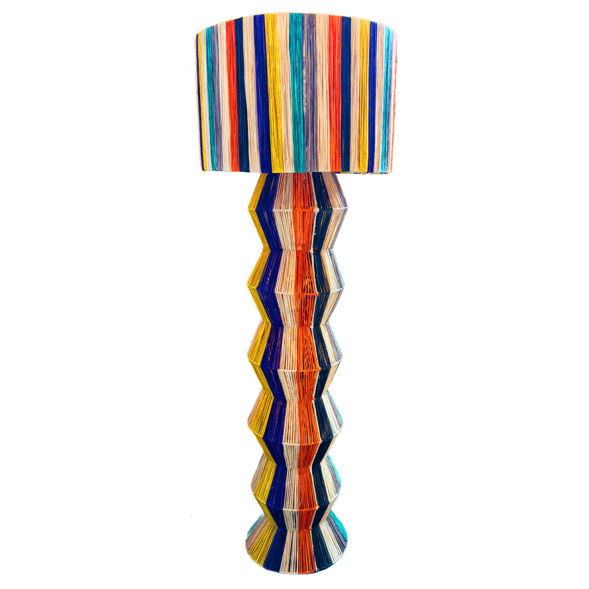 Boho Decorative Floor Lamp, Tulum, Multi box