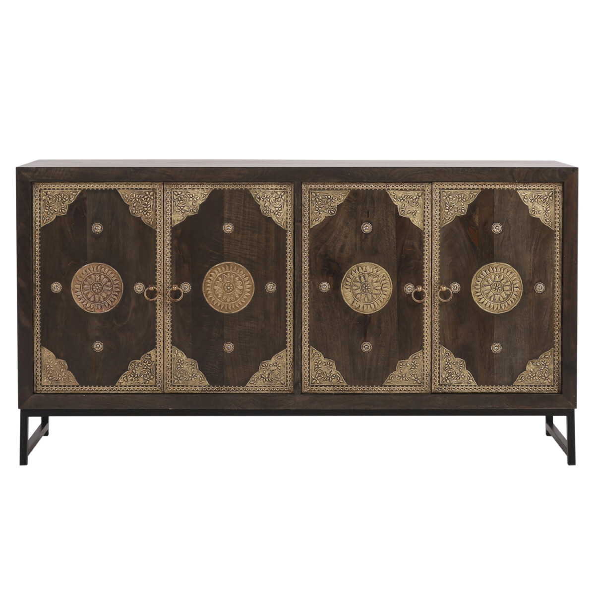 Adaja Sideboard, 150 cm, with brass acce box