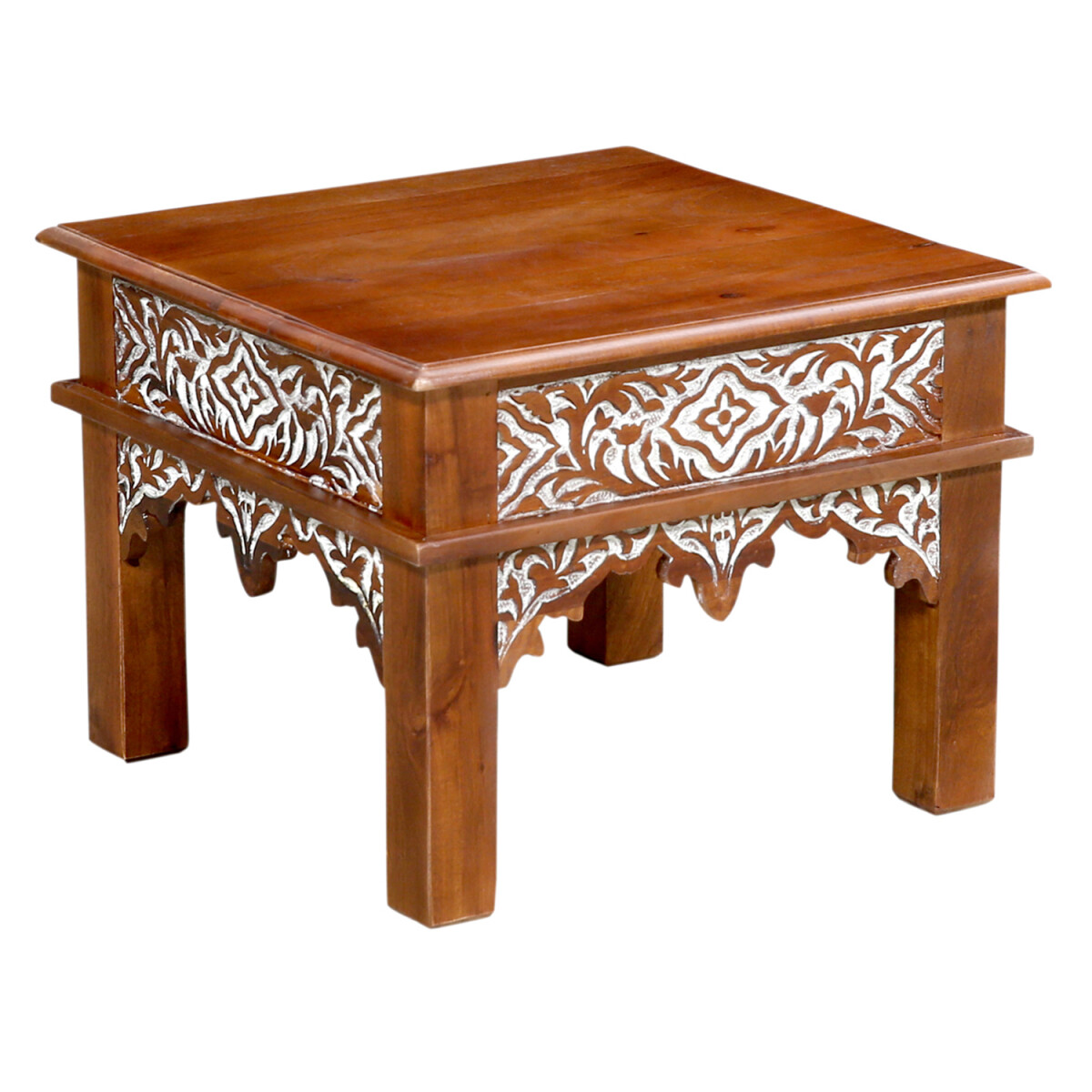 Achaz – Oriental coffee table made of mango wood with 