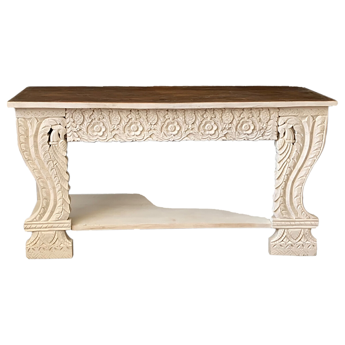 Indian Solid Wood Console Table, Model 2 box