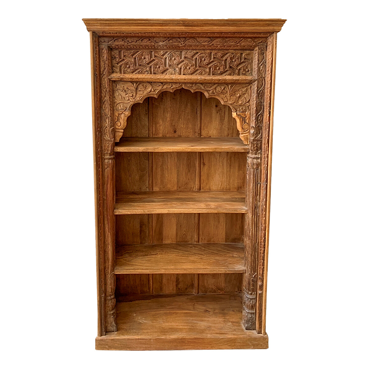Oriental Vintage Bookshelf, Antique Soli box