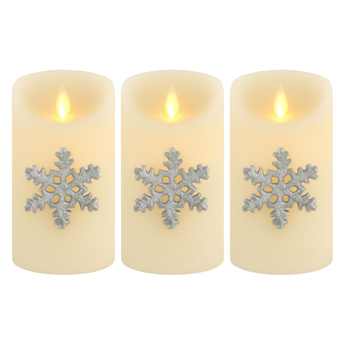 Set of 3 Caloge Candle Holders, 6 cm Hig box