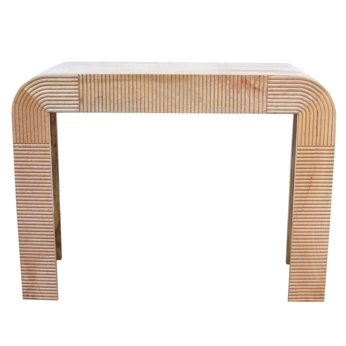 Cailin Side Table in Mango Wood | Modern box