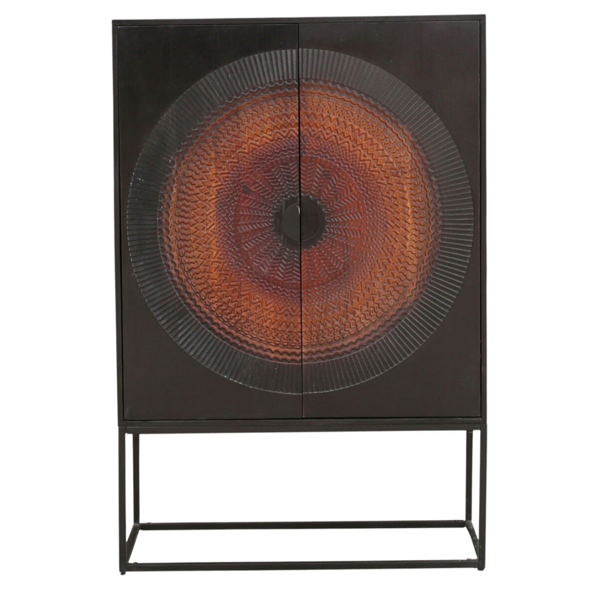 Adrin 145cm Highboard | Modern industria box