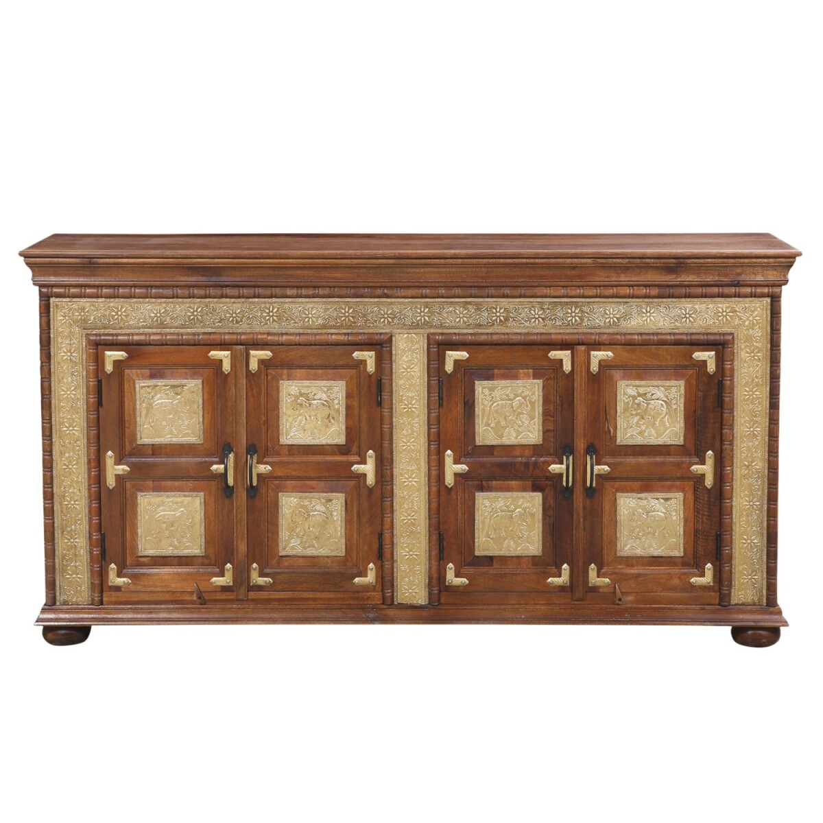 Abiram 178 cm Solid Wood Handcrafted Che box