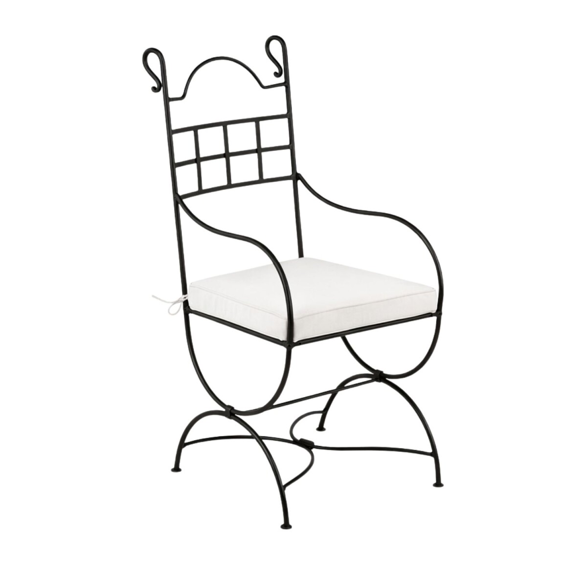 Segovia XL Hand-Forged Iron Chair | Medi box