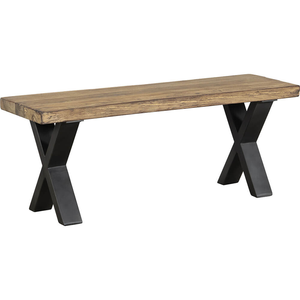 Ross Wooden Bench - S box