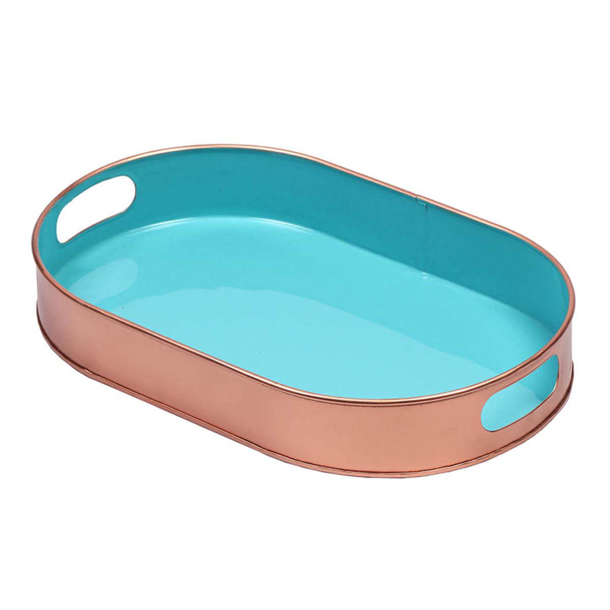 Scandinavian Design Aarhus Blue Oval Serving Tray