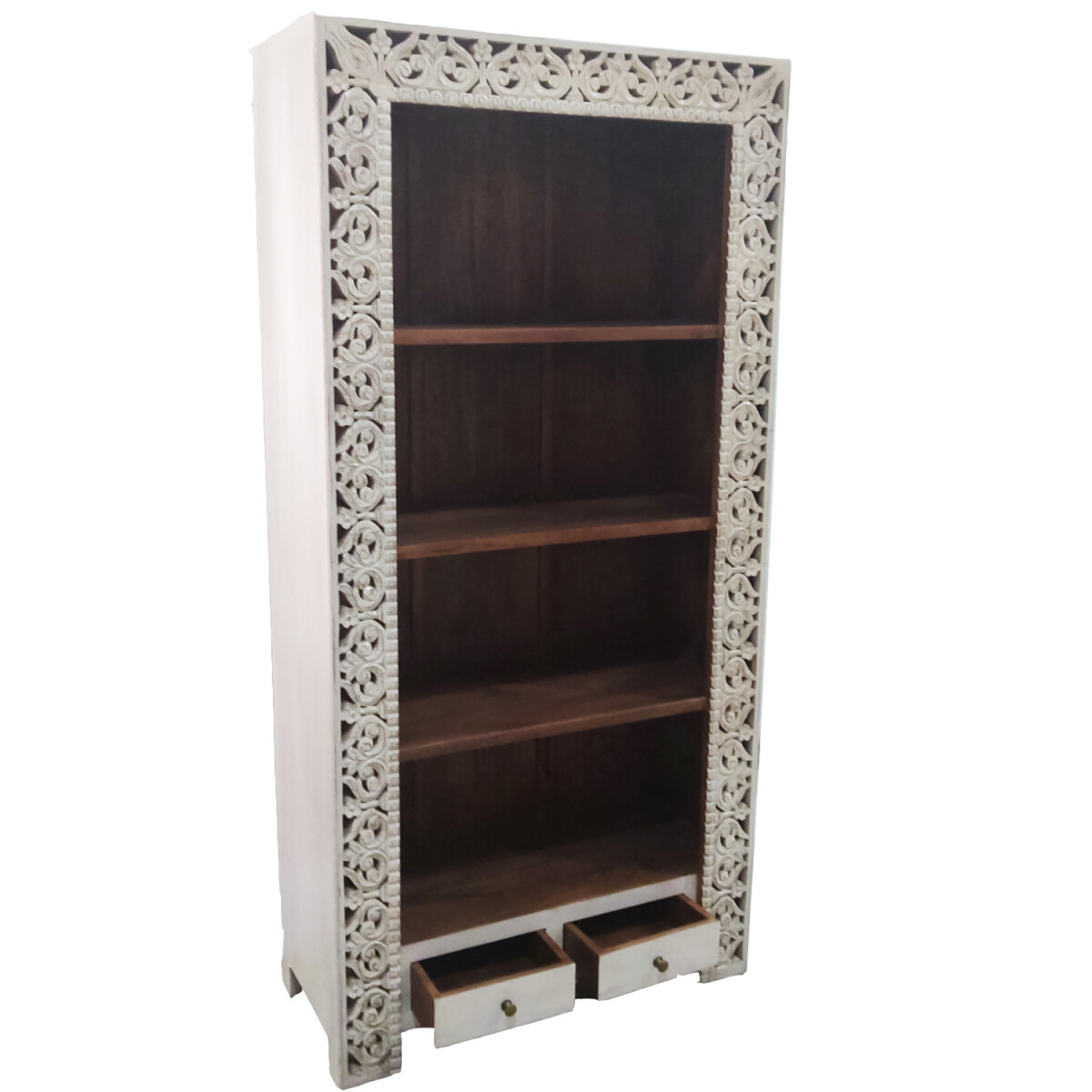 Vintage Bookshelf, 192 cm, Pattern -26- box