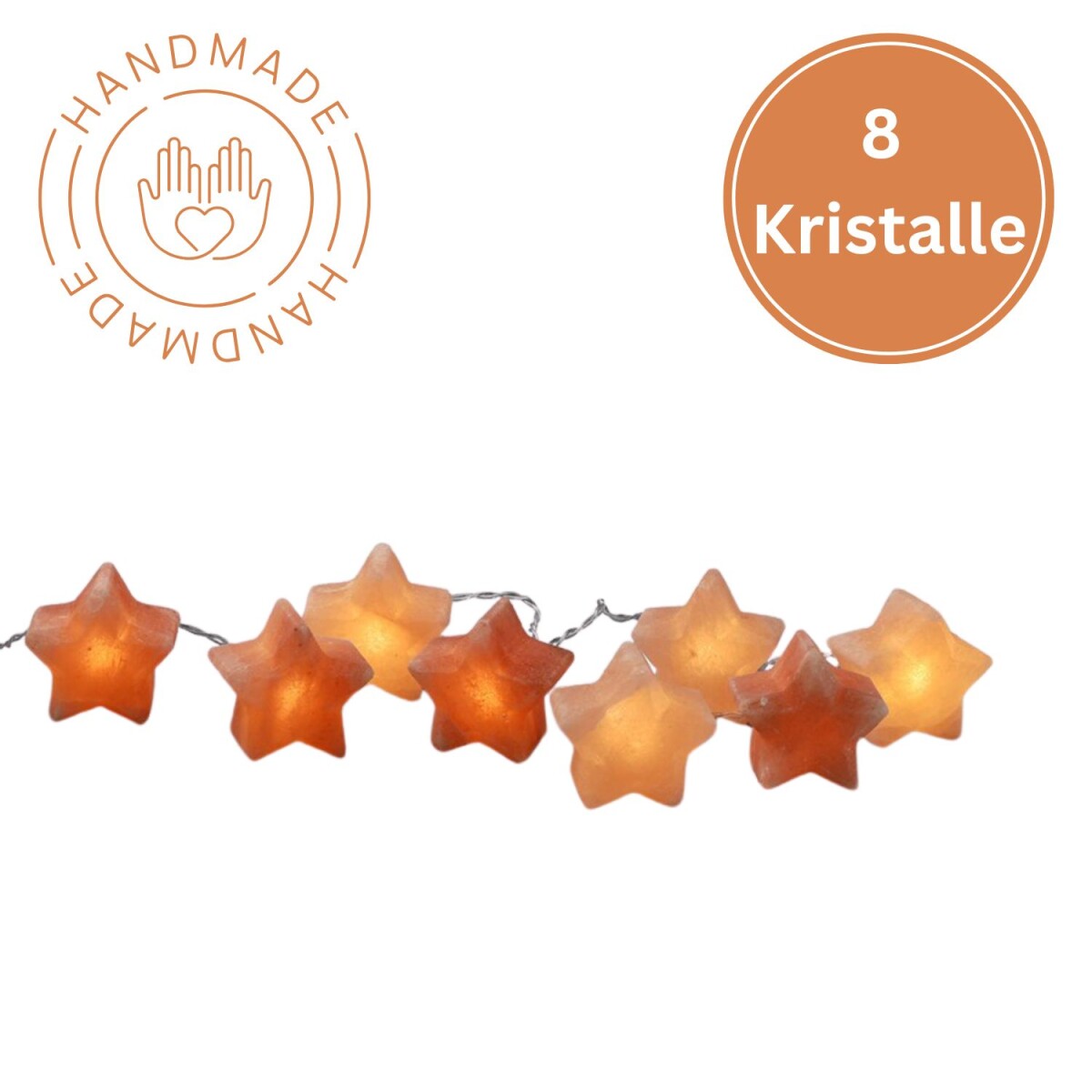 Illuminated Salt Crystals STERN | 8 Crys box