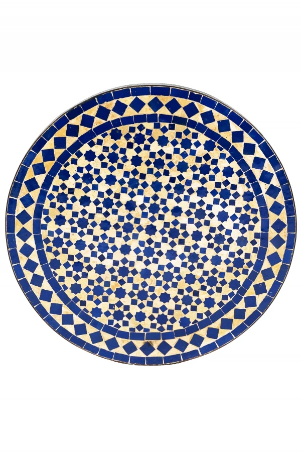 Moroccan Mosaic Table, Albaicin Beige an 12_2nd