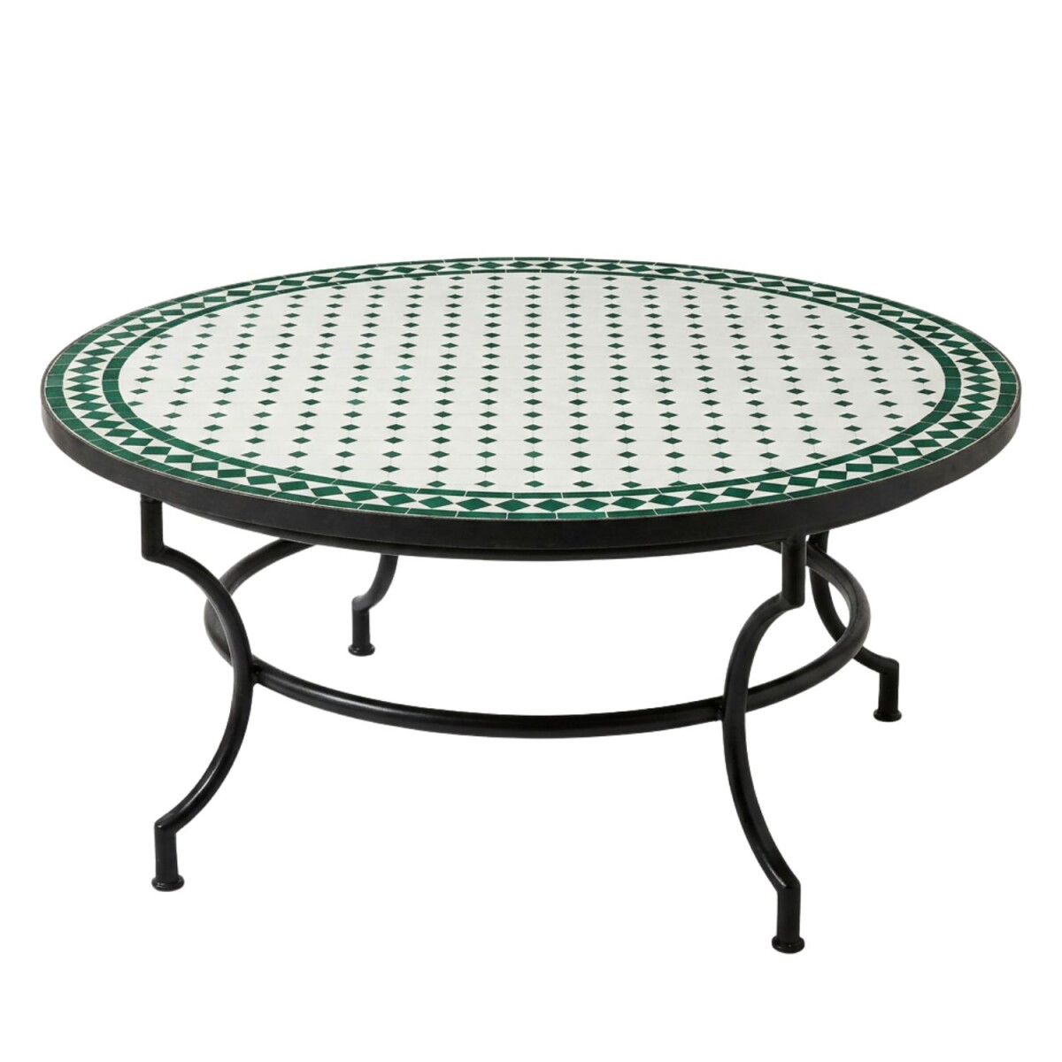Moroccan Mosaic Coffee Table, Marrakesh, box