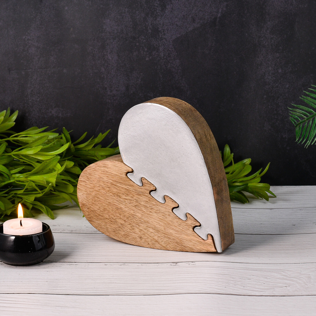 Decorative Display Stand, Heart-Shaped P box