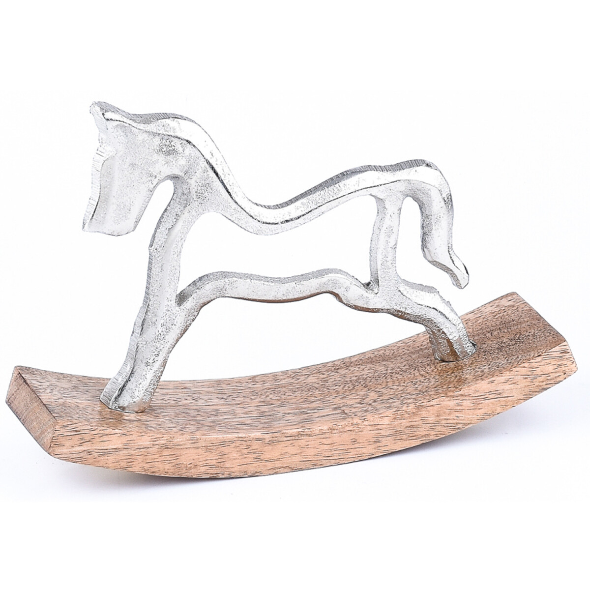 Decorative Display Stand, Silver Rocking box