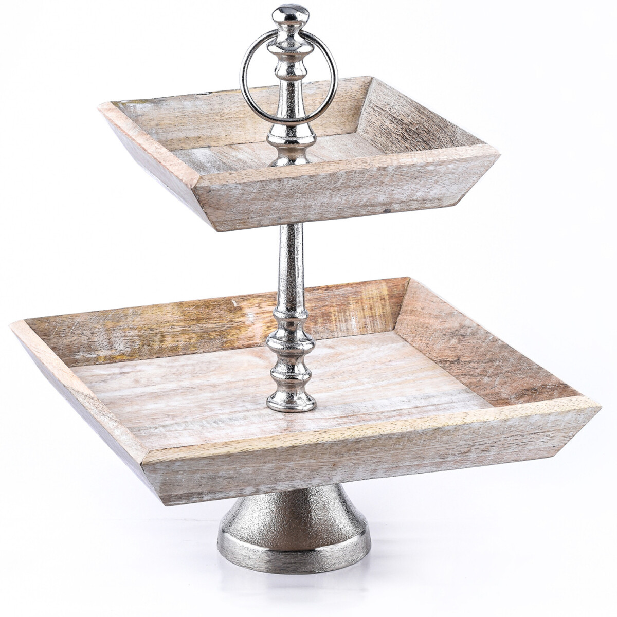 Vintage 2-Tier Fruit Stand, Ansgar, Rect box