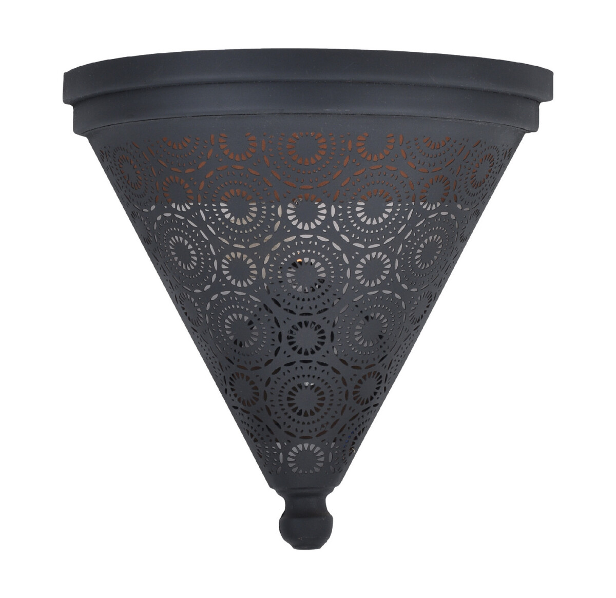 Firas Oriental Wall Sconce, Black, H 31  box