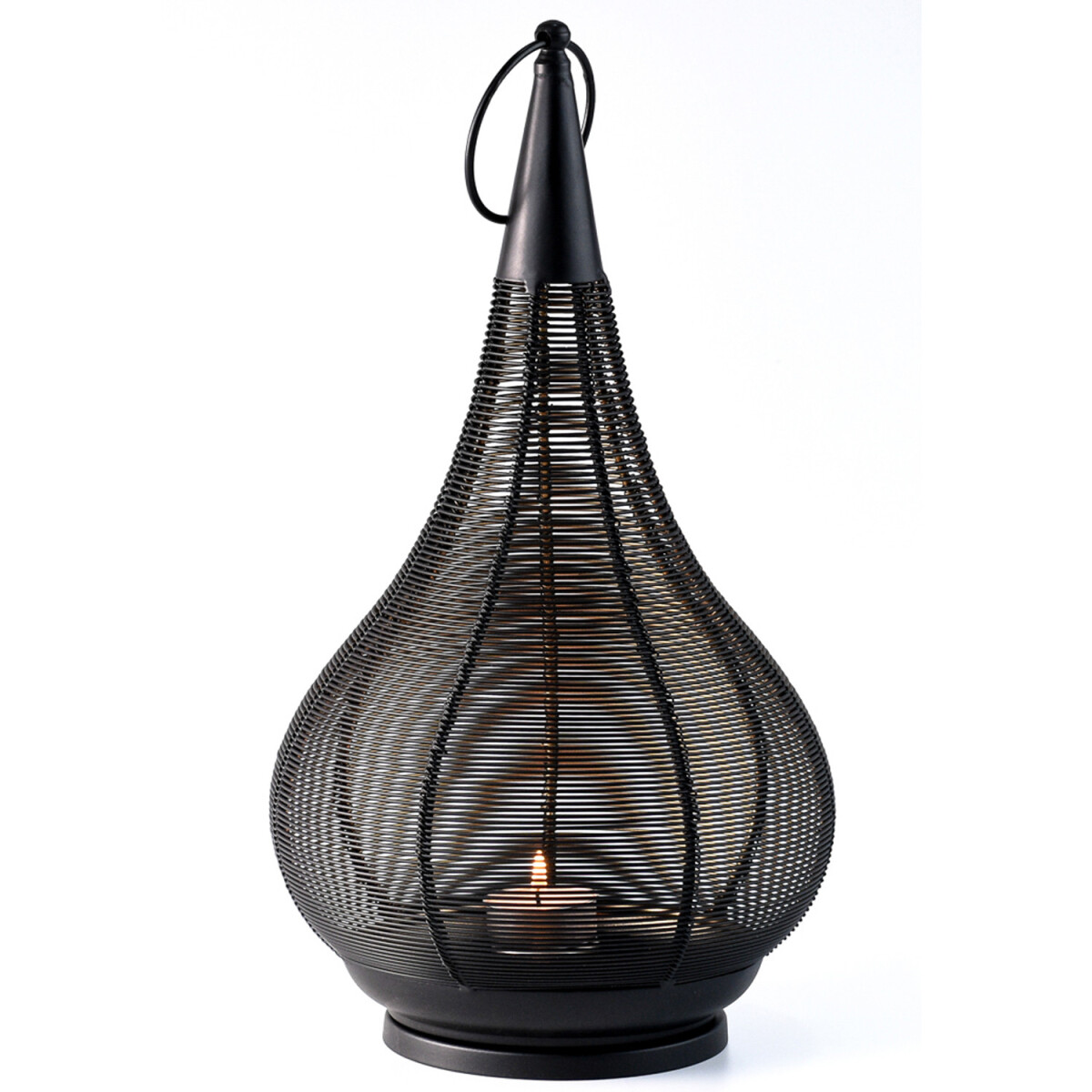 Askil Black Modern Handcrafted Lantern,  box