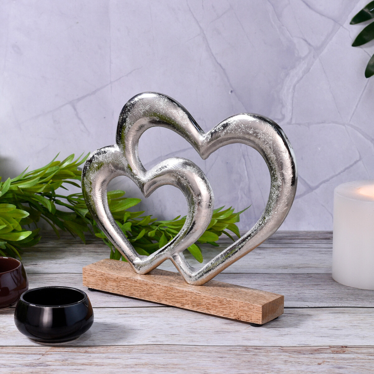 Heart-Shaped Decorative Display Stand -  box