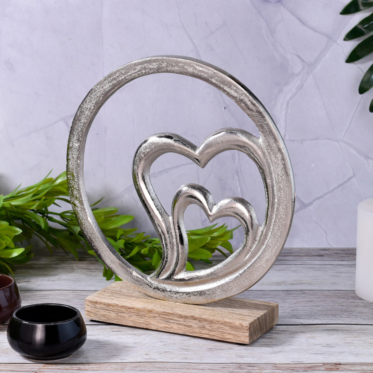 Love Decorative Display Stand - Silver C box