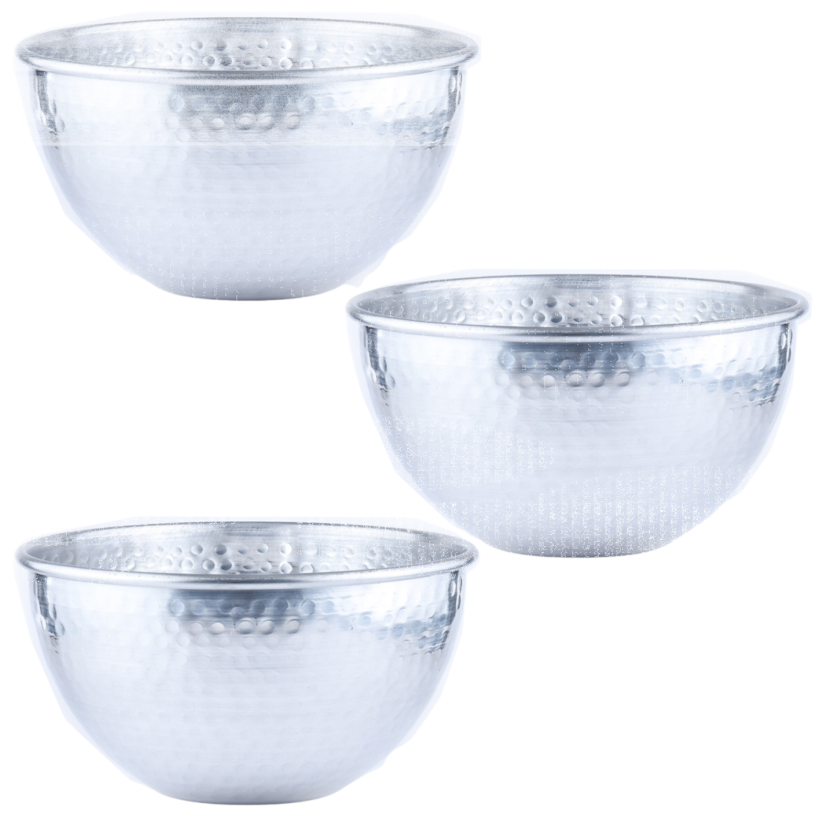 Set of 3 Vintage Serving Bowls, Erla Sil box