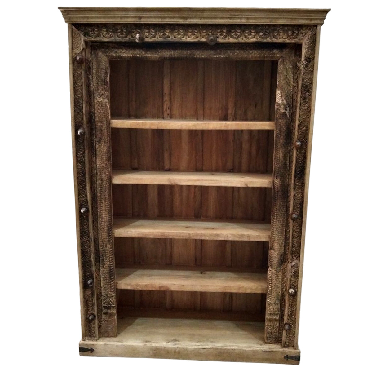 Vintage Bookcase, Antique, 210 cm, Patte box
