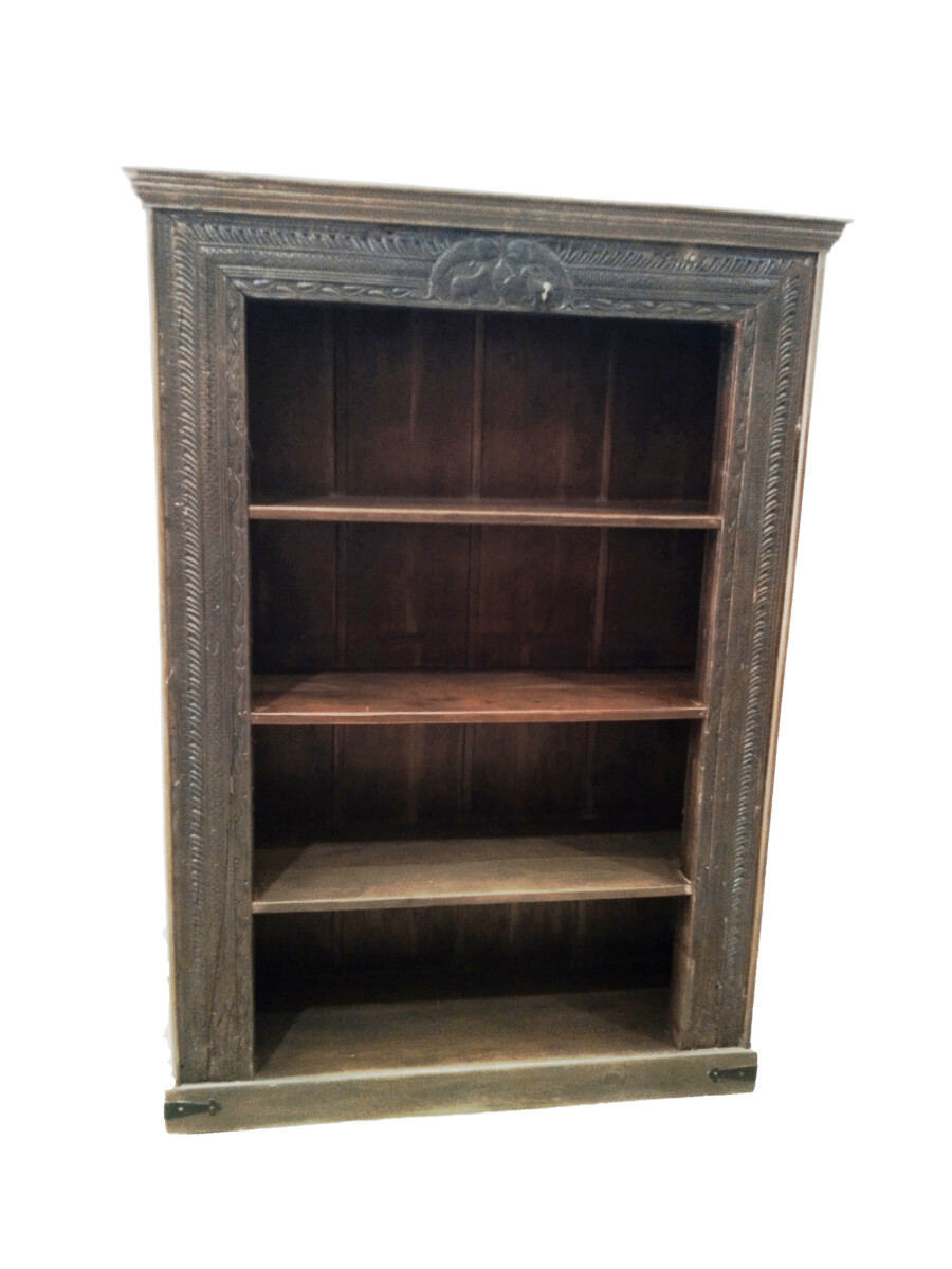 Vintage Bookcase, Antique Style, 210 cm, box