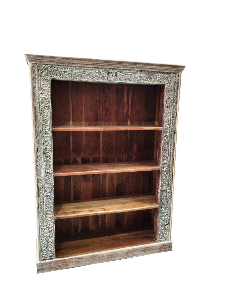 Vintage Bookcase, Antique Style, 210 cm, box