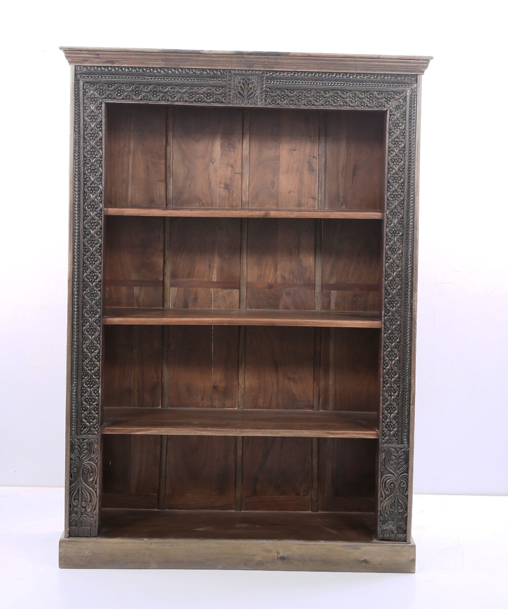 Vintage Bookcase, Antique Style, 210 cm, box
