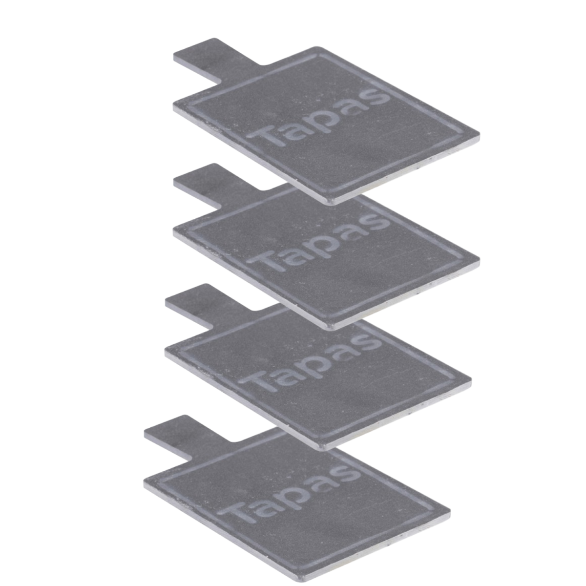 Set of 4 Slate Tapas Snack Plates for Se box