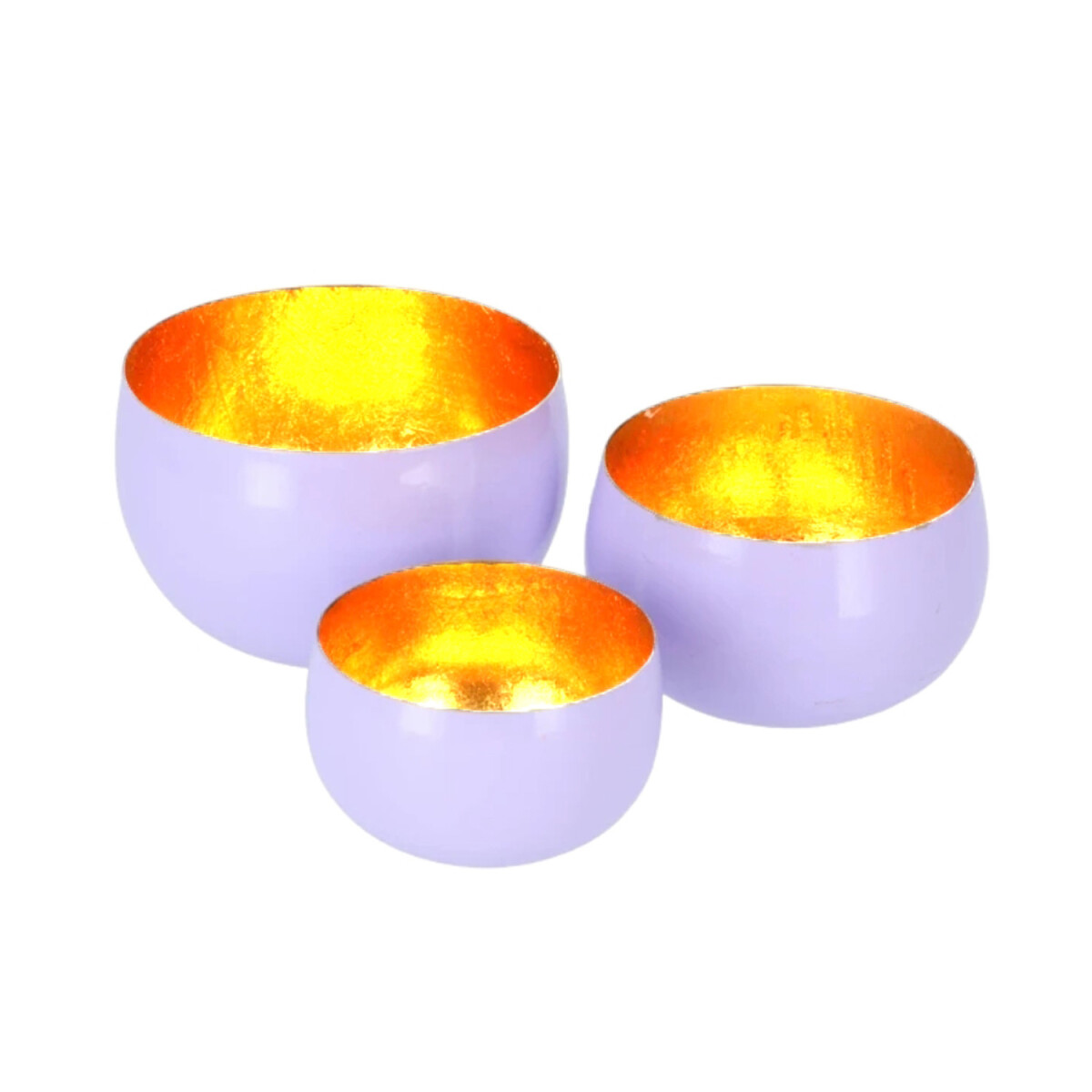 Set of 3 Tealight Holders: Modern Marrak box