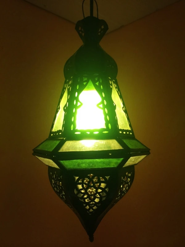 Anya Green Oriental Pendant Lamp | Handc 5_2nd