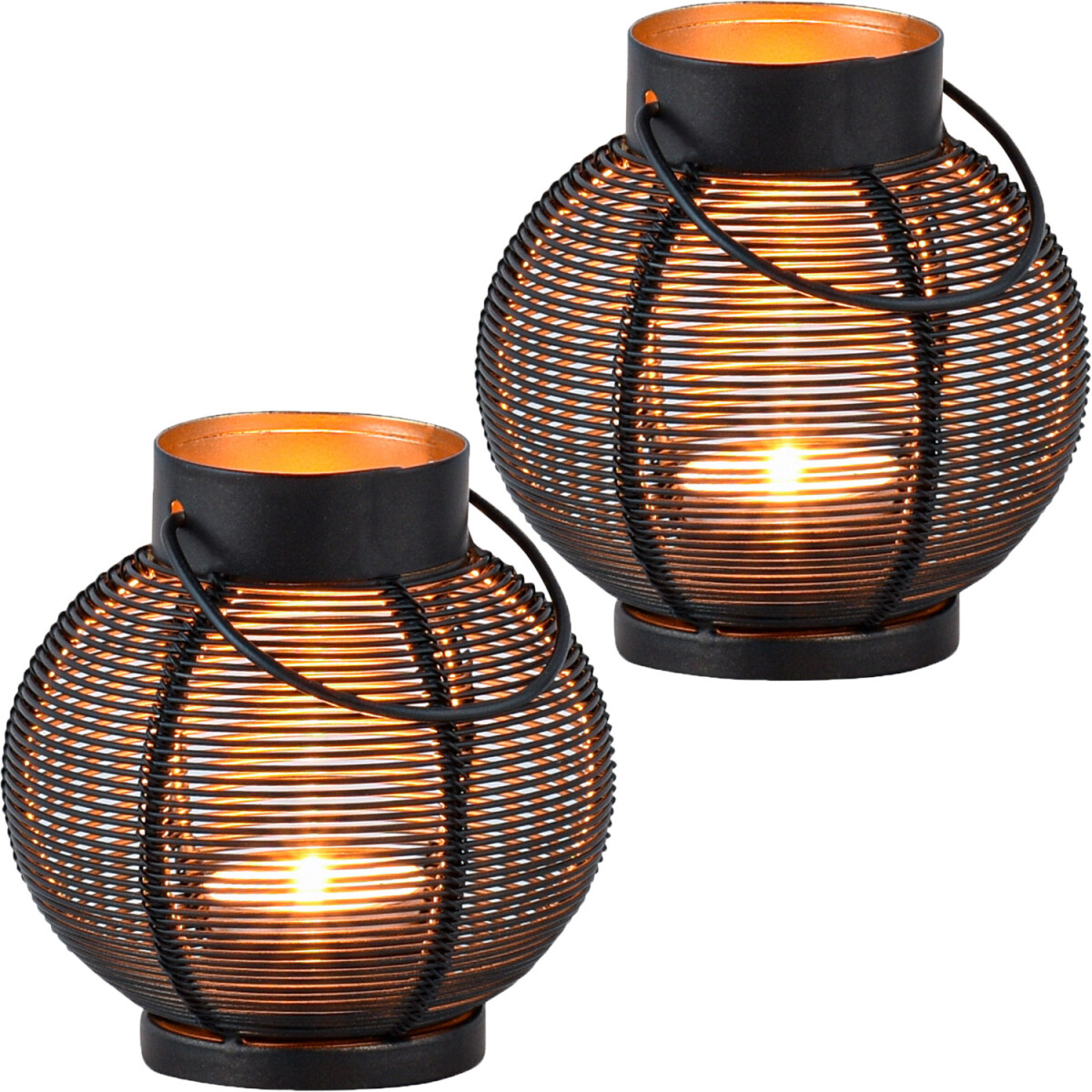 Set of 2 Scandinavian Decorative Tealigh box