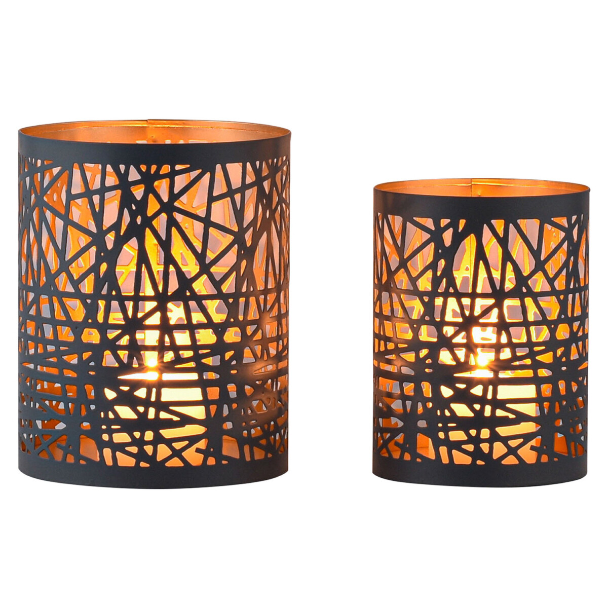 Set of 2 Scandinavian Decorative Tealigh box