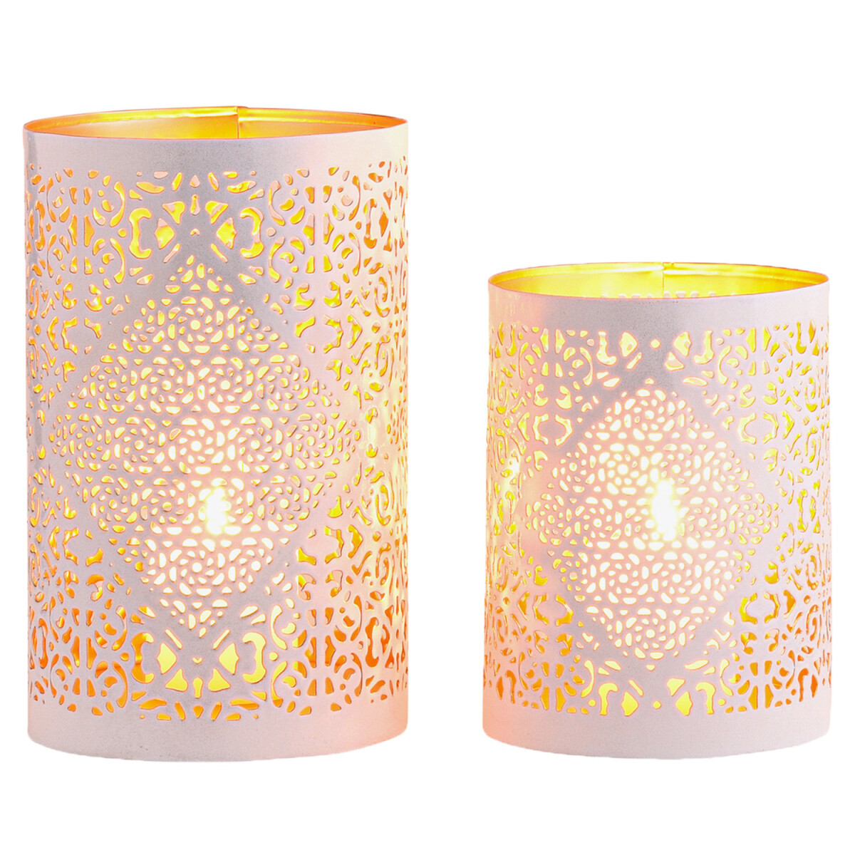 Set of 2 Oriental Decorative Tealight Ho box