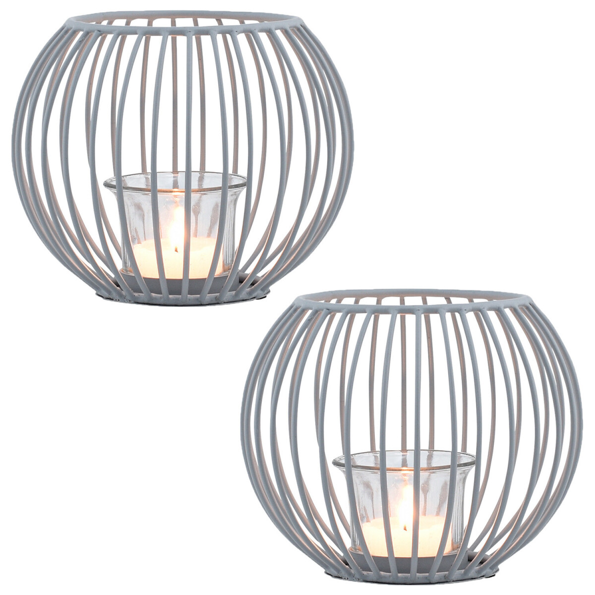 Set of 2 Scandinavian Decorative Lantern box